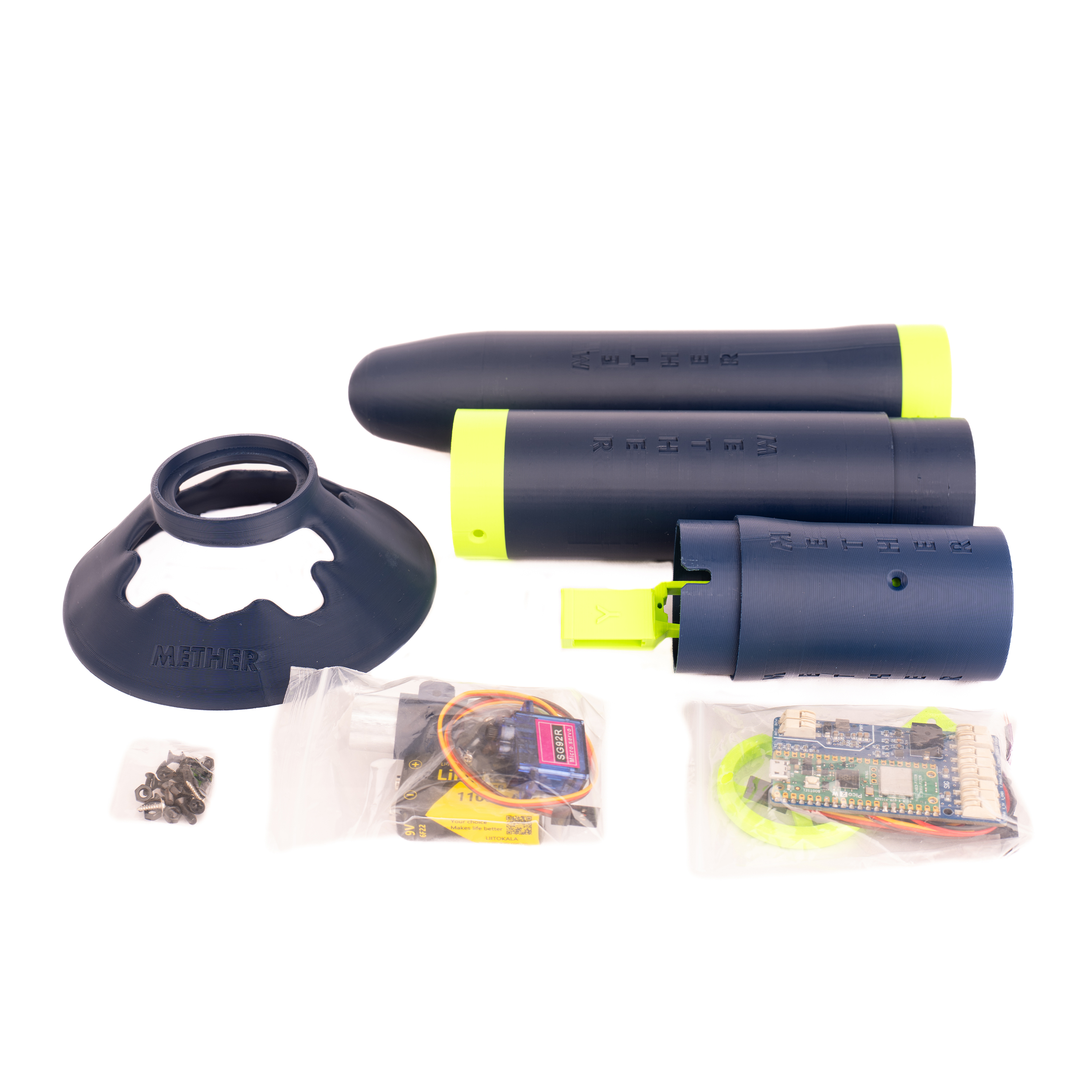 Kompletný raketový kit METHER